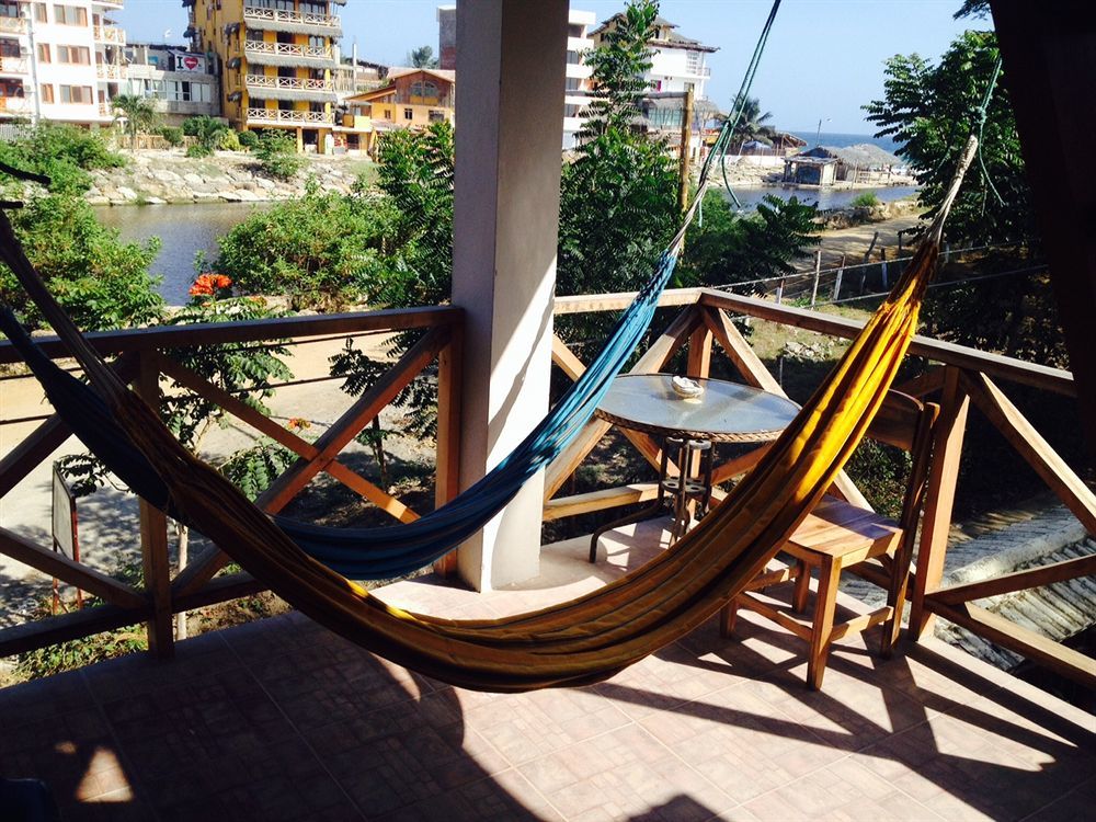 Hostal Moai Montanita Bagian luar foto