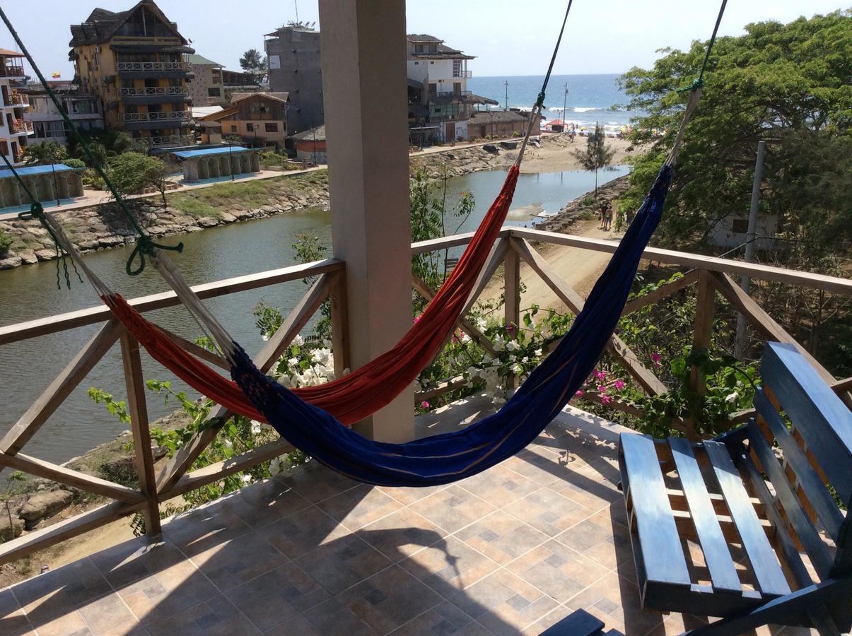 Hostal Moai Montanita Bagian luar foto