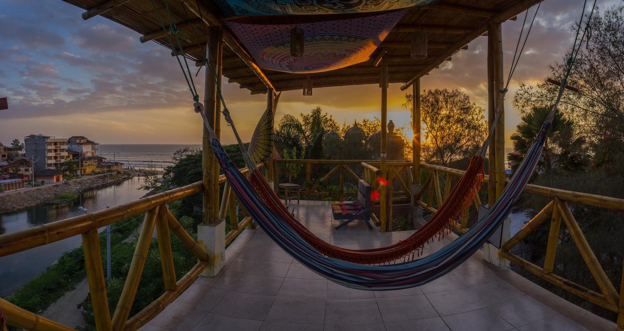 Hostal Moai Montanita Bagian luar foto